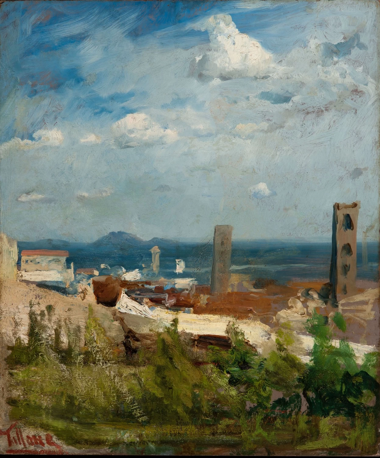 Bergamo alta, 1890